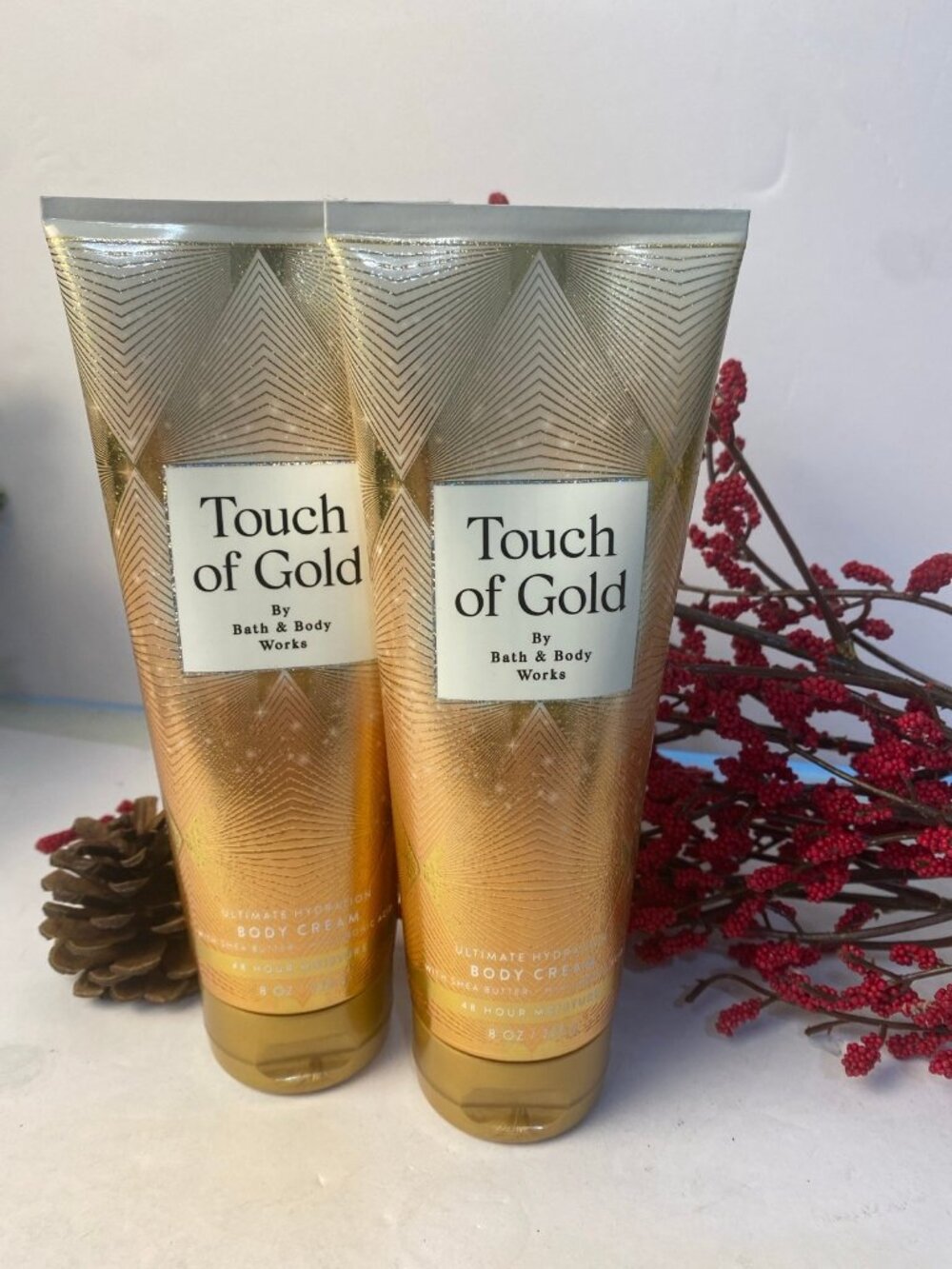 “Touch of Gold” Bath & Body Works 2 New Body Creams